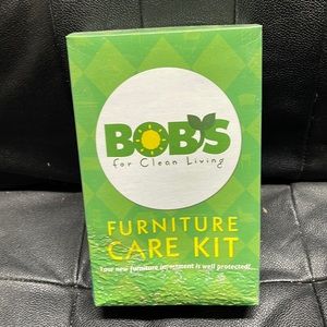 Bob's For Green Living Furniture Care Kit Fabric. Box got wet externally. Sealed